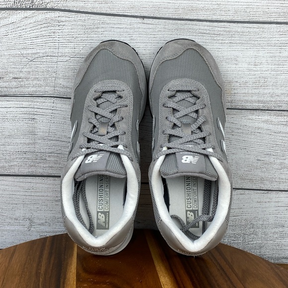 New Balance 515 V3 Classic Gray Retro Lifestyle Sneaker WL515GR3 Womens Size 8.5 - Picture 10 of 12